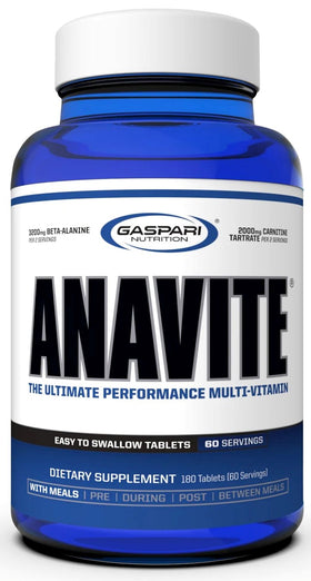 Gaspari Nutrition Anavite 180 Tablets