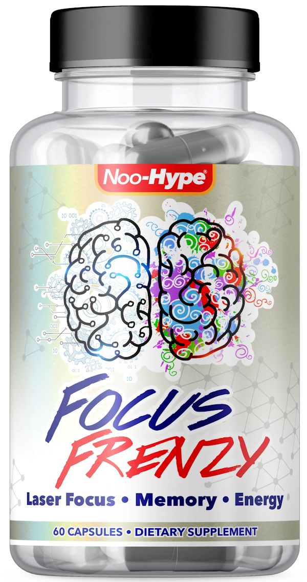 Noo-Hype Focus Frenzy 60 caps 1
