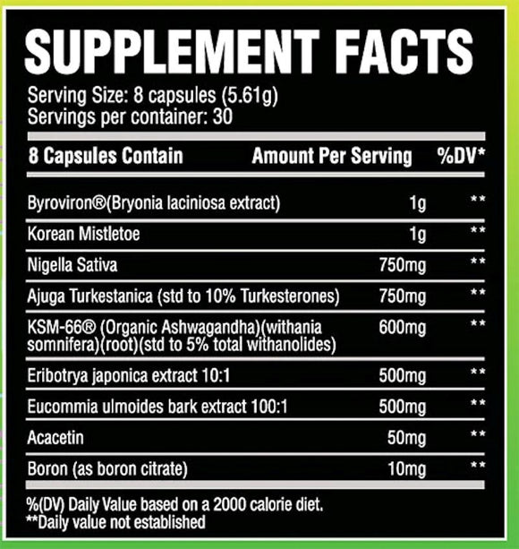 Chemix Natabolic Natural Test Booster 240 Caps|Test Booster|Bodyandfitness.com