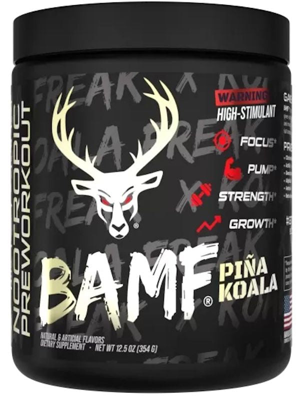 DAS Labs Bucked Up BAMF Body and Fitness orange