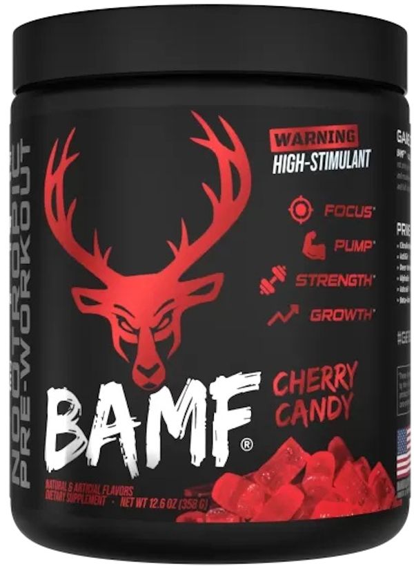 DAS Labs Bucked Up BAMF Body and Fitness white