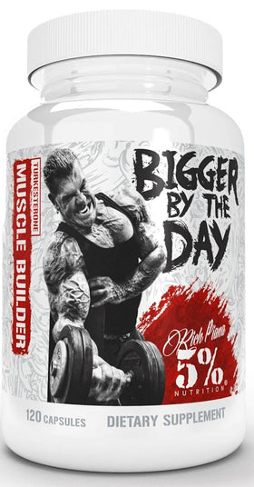 5% Nutrition Bigger By The Day Muscle Builder With Turkesterone|Hardcore|Bodyandfitness.com