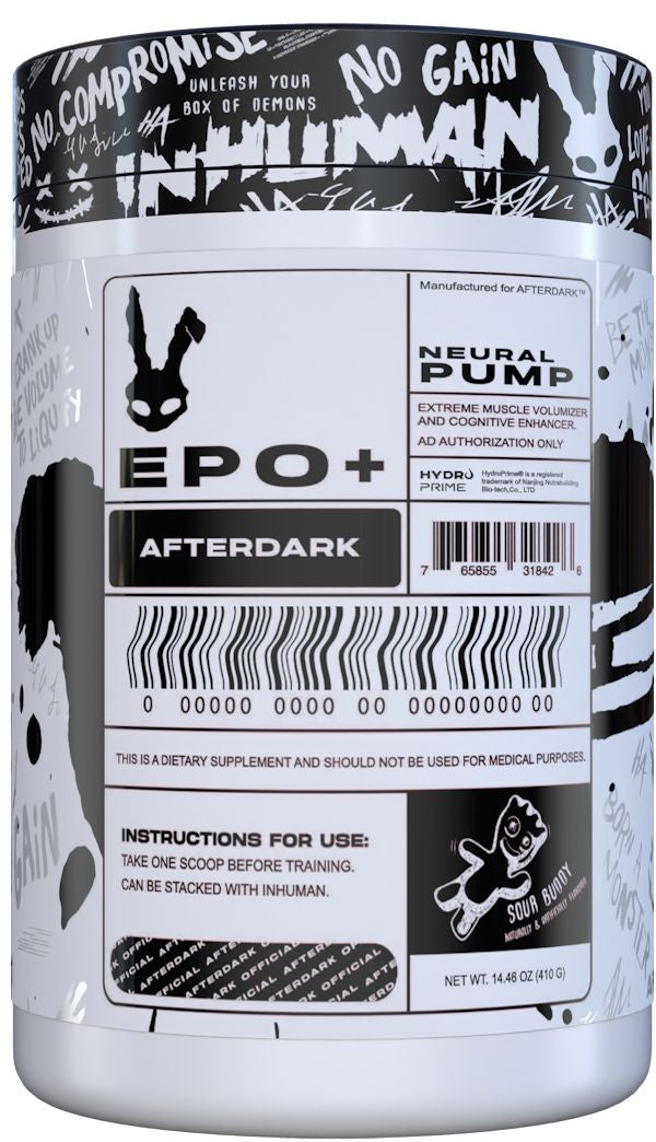 Afterdark Pharmacuticals EPO+ Neural Pumps Non Stim sour
