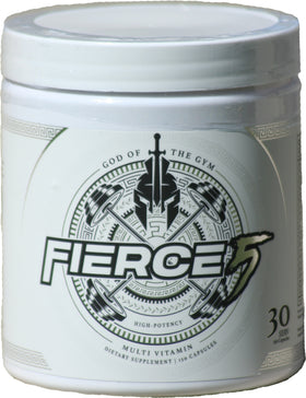 Gym God Fierce 5 Men's Multivitamin 150 Tabs|Multi Vitamin|Bodyandfitness.com