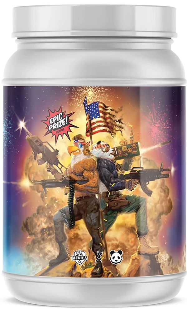 Merica Labz First Blood High Stim Pre-Workout Maximal Athletic Performance