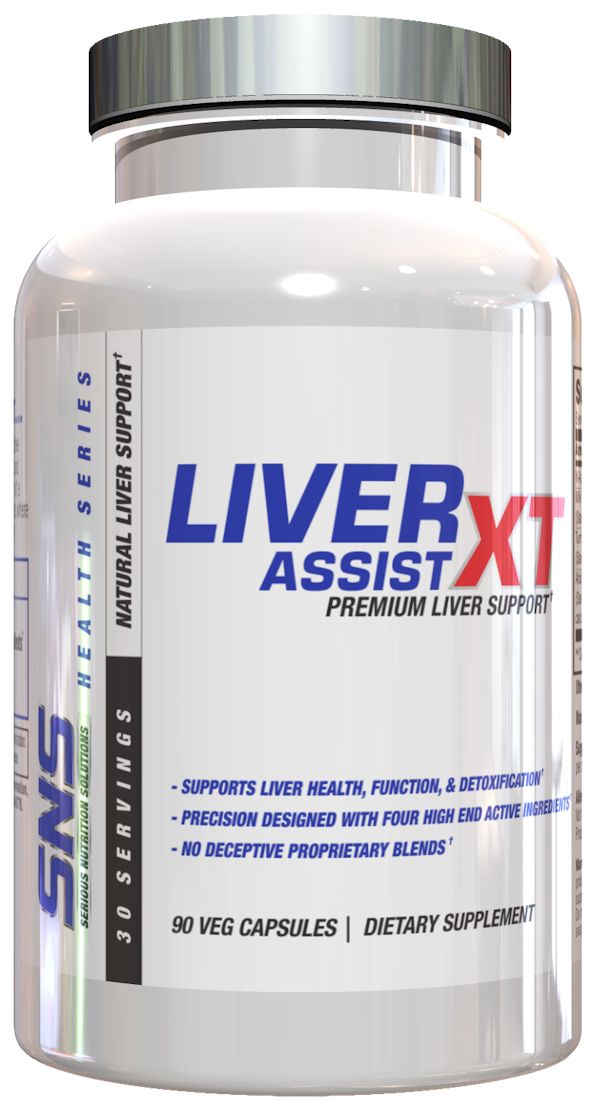 Serious Nutrition Solutions SNS Liver Assists XT 90 vcaps
