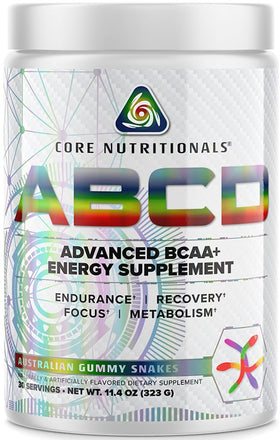 Core Nutritionals ABCD Advanced BCAA+ Energy 30 Servings|BCAA|Bodyandfitness.com