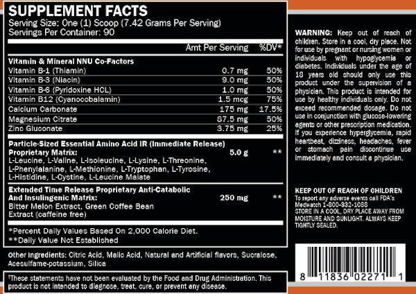 ALRI HumaPro Amino Acids 90 servings-fact

