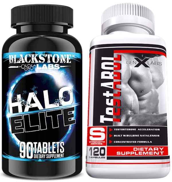 Blackstone Labs Halo Elite FREE GenXLabs Testabol stack
