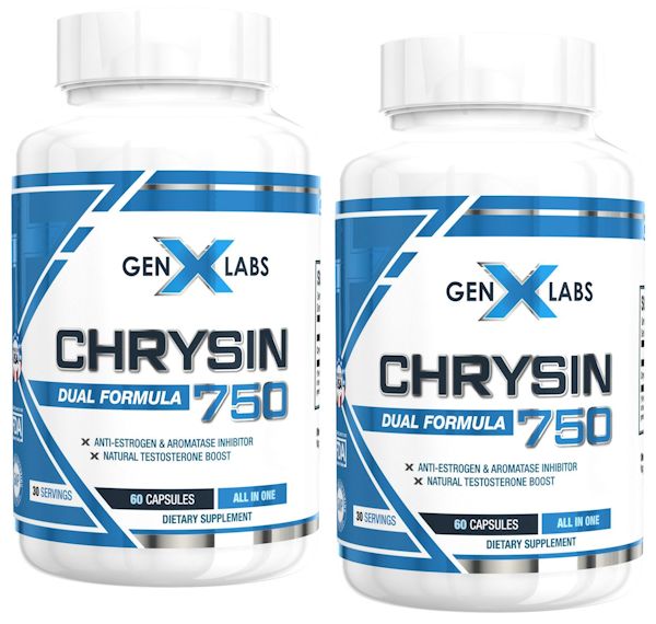 GenXLabs Chrysin 750 Free Test testosterone booster