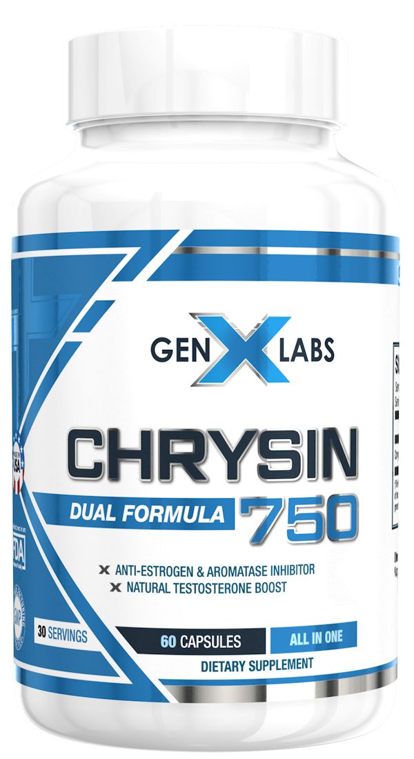 GenXLabs Chrysin 750 test booster 