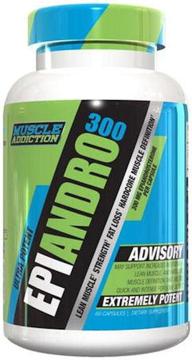 Muscle Addiction Epi 300 60 caps.|mass size|Bodyandfitness.com