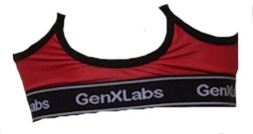 Free GenXLabs Sports Zipped Front Bra | Body and Fitness back