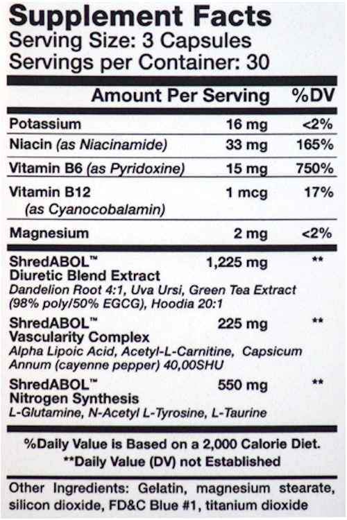 GenXLabs Ripped Stack V-Ripped, ShredABOL,Test-ABOL|Test Booster|Bodyandfitness.com