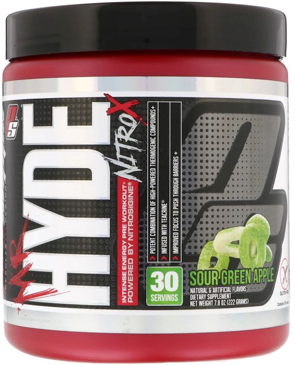 ProSupps Mr. Hyde Nitro X High Stim Pre-Workout 30 servings apple