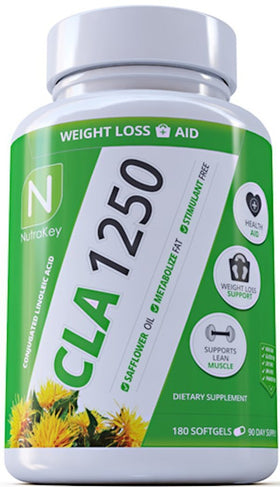 Nutrakey CLA 1250 180 Softgel|CLA|Bodyandfitness.com
