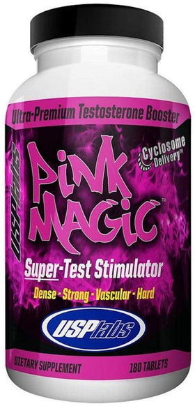 USP Labs Pink Magic Super Test Stimulator 180 Caps.|Test Booster|Bodyandfitness.com