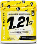 Nutrithority 1.21GW Pre-Workout High Stim|Pre-Workout|Bodyandfitness.com