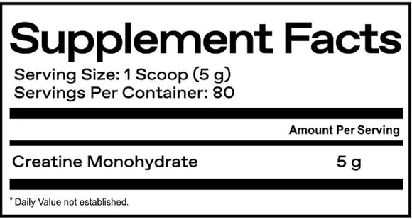 One Of One Creatine Monohydrate 80 Servings|Creatine|Bodyandfitness.com