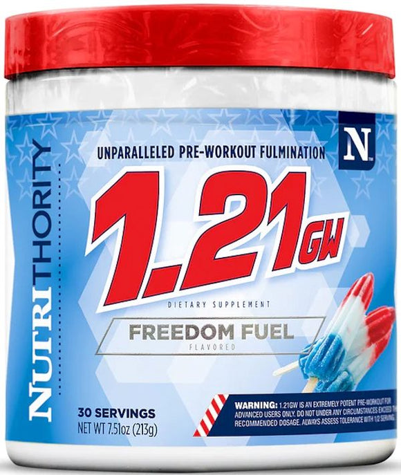 Nutrithority 1.21GW Pre-Workout High Stim|Pre-Workout|Bodyandfitness.com