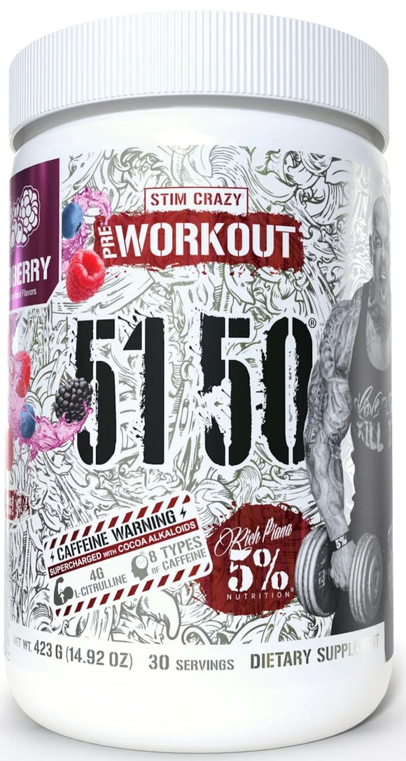 5% Nutrition 5150 High Stim Pre-Workout 30 Servings