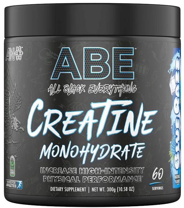 ABE Creatine Monohydrate pumps blue