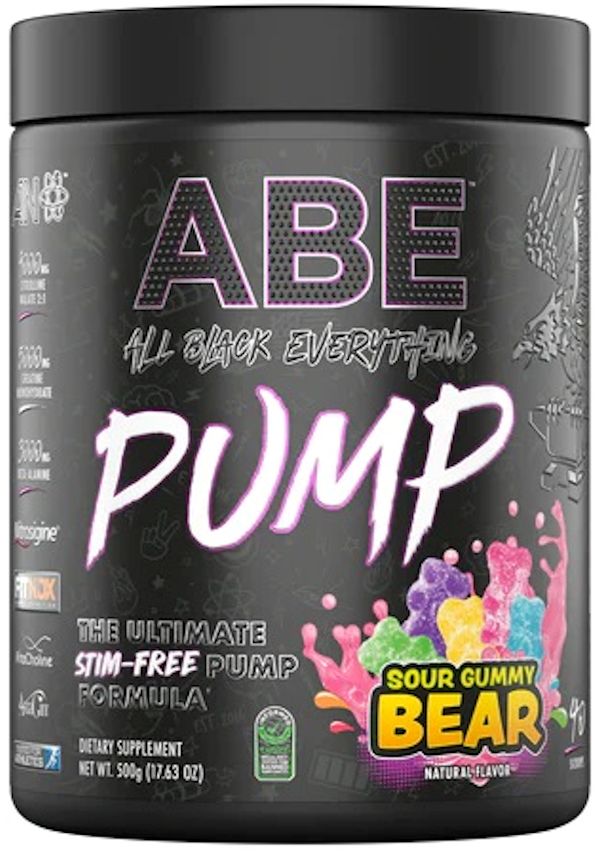 ABE Pump Non-Stim Pre-Workout bear