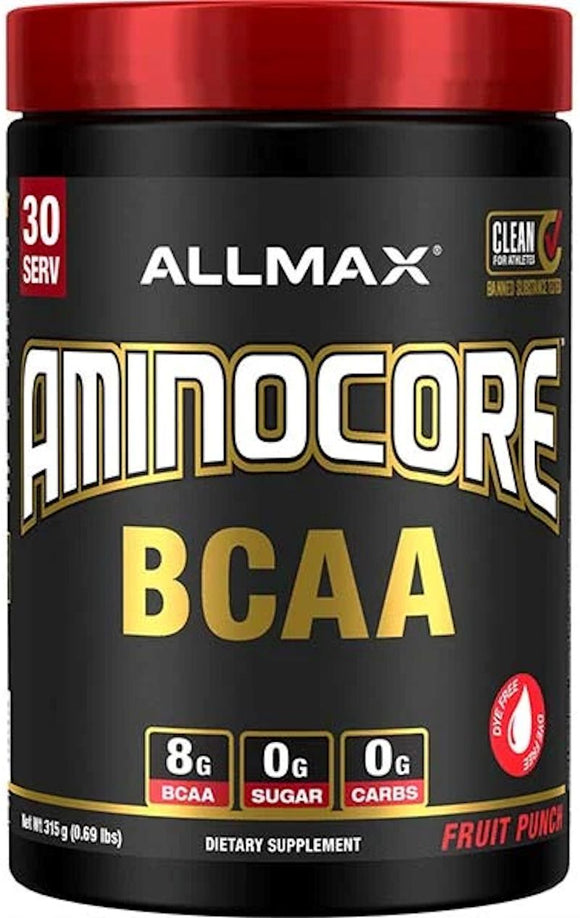 Allmax Aminocore 30 Servings|BCAA|Bodyandfitness.com