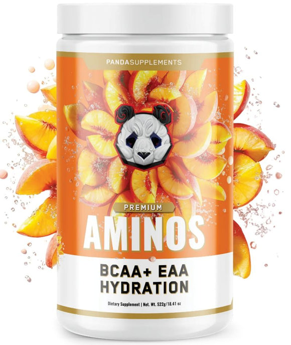 Panda Supps AMINOS - Premium BCAA + EAA + Hydration|BCAA|Bodyandfitness.com