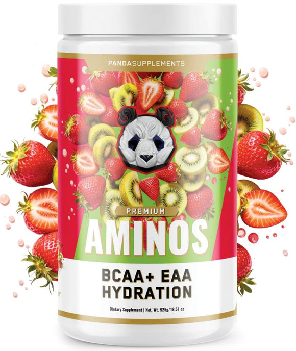 Panda Supps AMINOS - Premium BCAA + EAA + Hydration|BCAA|Bodyandfitness.com