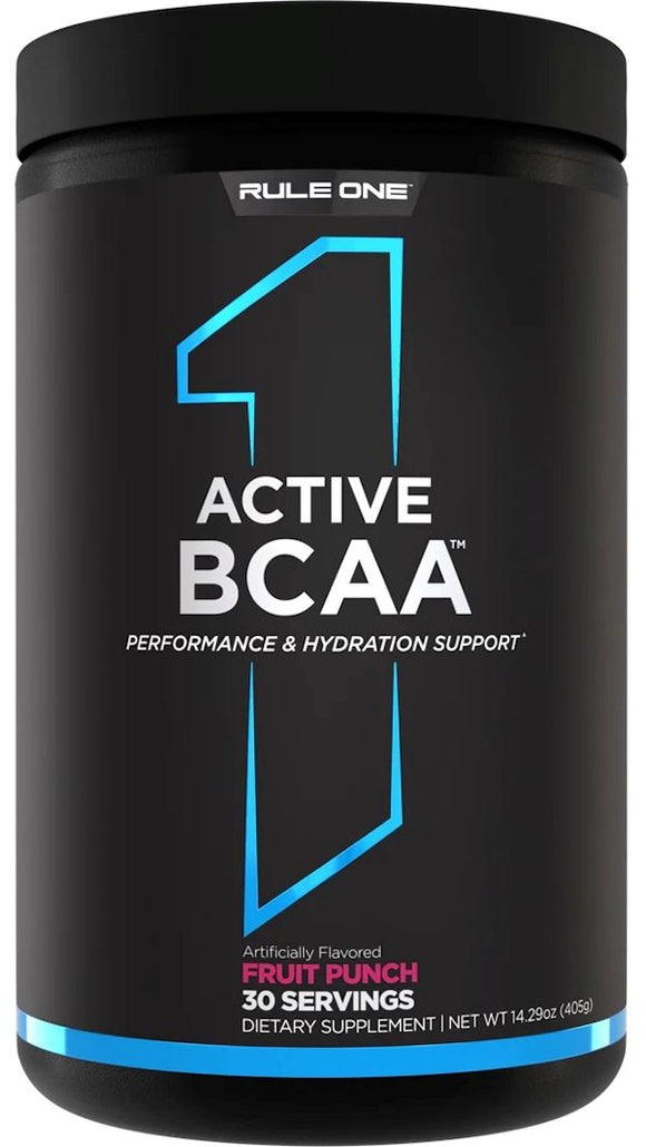 Rule One Active BCAAs + Hydration 30 servings|BCAA|Bodyandfitness.com