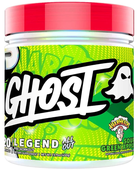 GHOST, LEGEND, ALL OUT, Pre Workout