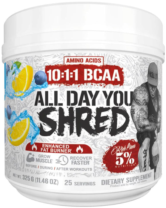 5% Nutrition All Day You Shred Fat Burning Pre-Workout
