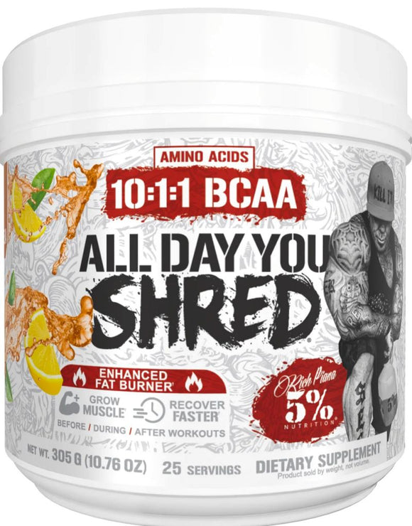 5% Nutrition All Day You Shred Fat Burning Pre-Workout