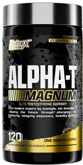 Nutrex Alpha-T Maximum 120 Capsules|Test Booster|Bodyandfitness.com