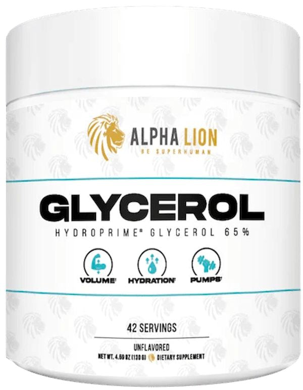 Alpha Lion Glycerol Amplify Muscle Pump