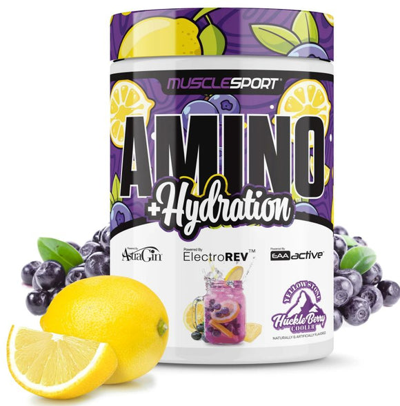 MuscleSport Amino+ Hydration – Sour Apple