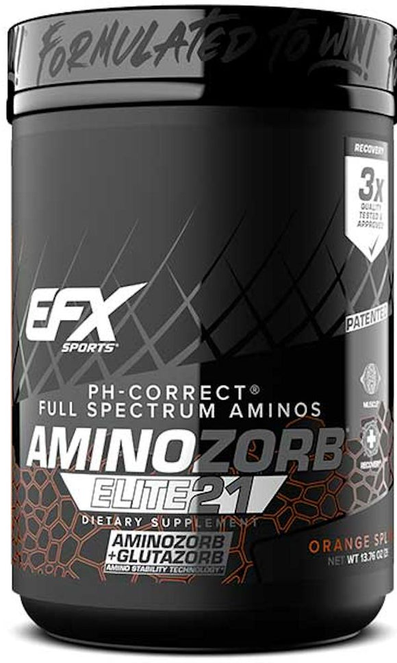 EFX Sports Aminozorb Elite 21 30 Servings|Amino Acids|Bodyandfitness.com