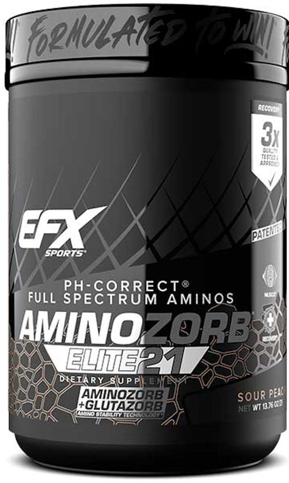 EFX Sports Aminozorb Elite 21 30 Servings|Amino Acids|Bodyandfitness.com