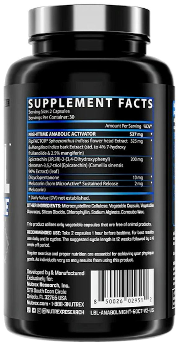 Nutrex Research Anabol Nighttime|Sleep Aid|Bodyandfitness.com