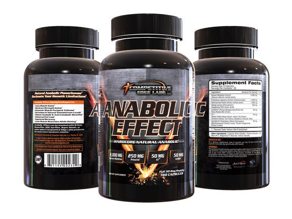 Competitive Edge Labs Anabolic Effect 180 caps|Test Booster|Bodyandfitness.com