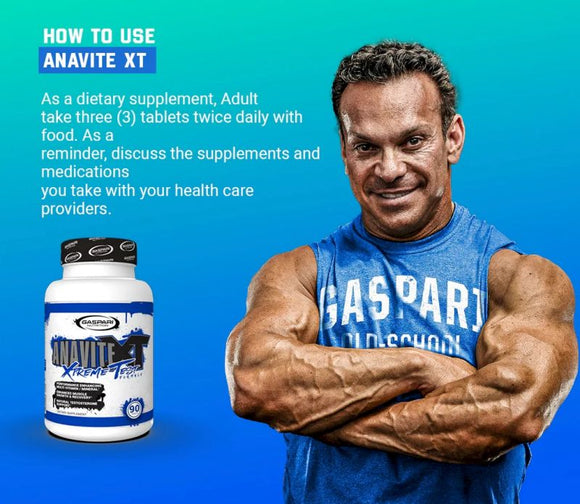 Gaspari Nutrition Anavite XT Xtreme Test