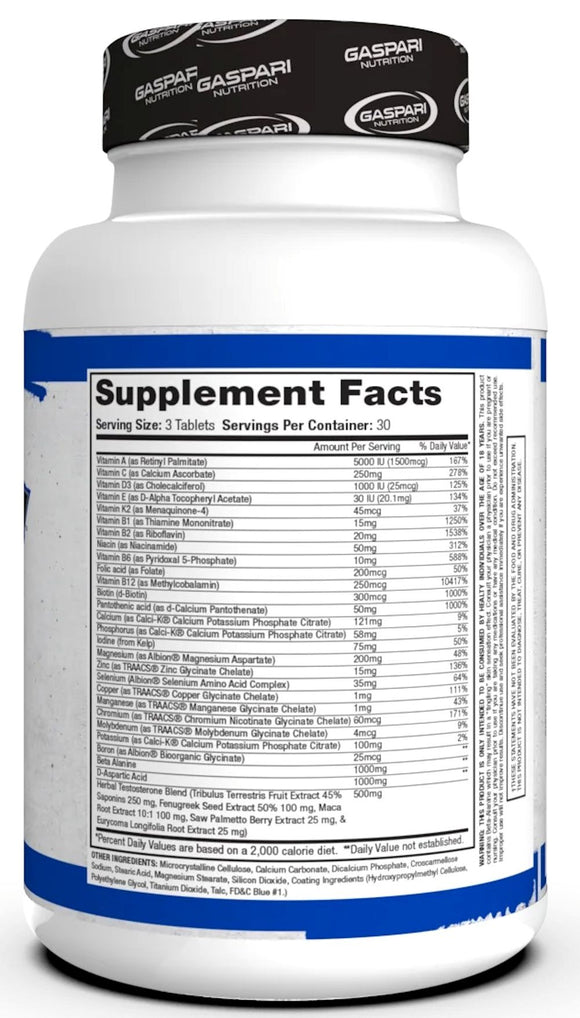 Gaspari Nutrition Anavite XT Xtreme Test