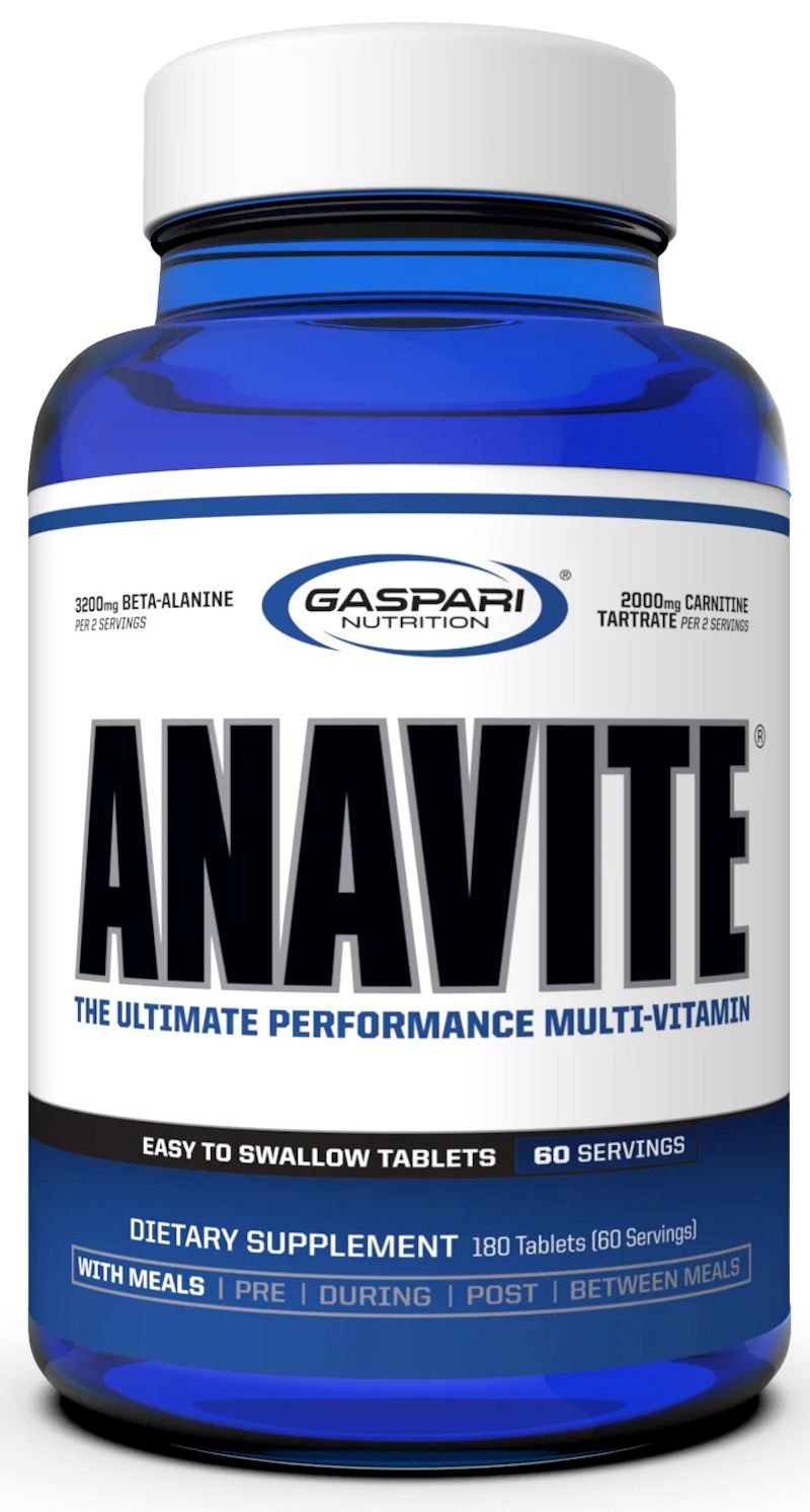 Gaspari Nutrition Anavite 180 Tablets