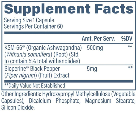 Revive Ashwagandha KSM-66 Vegetarian Capsules|Stress|Bodyandfitness.com