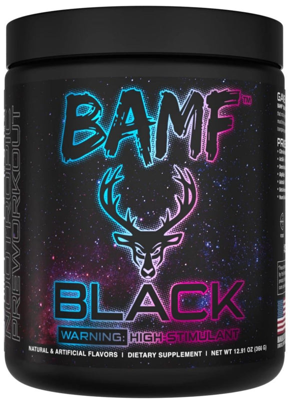 DAS Labs Bucked Up BAMF Black High Stimulant Nootropic Pre-Workout|Pre-Workout|Bodyandfitness.com