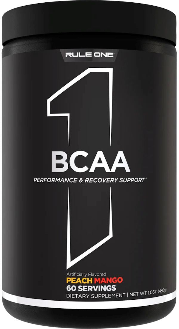 Rule One BCAA Micronized 60 servings orange