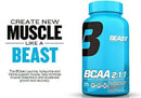 Beast Sports Nutrition BCAA 2:1:1 200 Caps-4