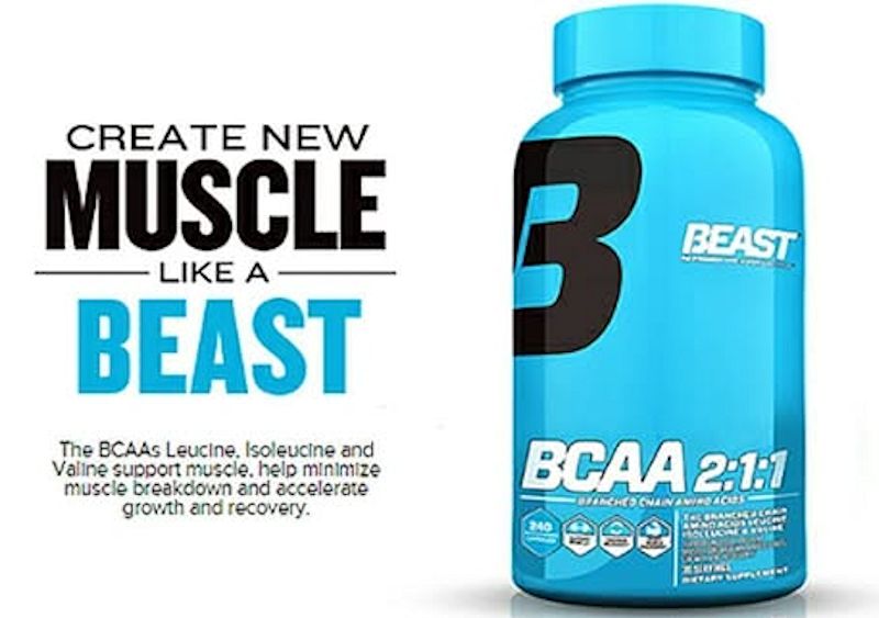 Beast Sports Nutrition BCAA 2:1:1 200 Caps