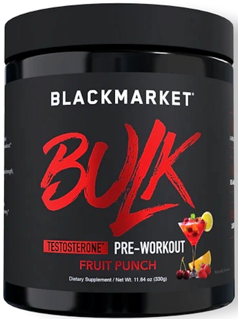 BlackMarket Labs Bulk Pre-Workout f